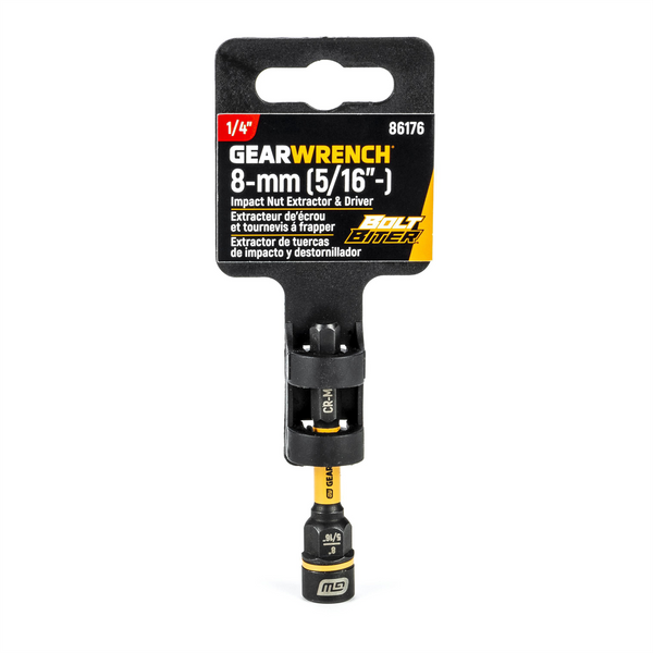 1/4DR BOLT BITER NUT DRV -8MM (-5/16)