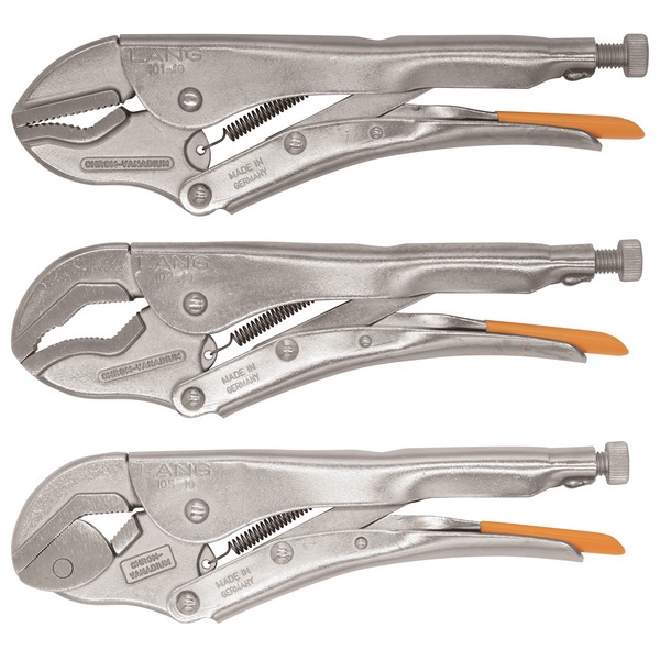 3pc 10" Locking Pliers Set