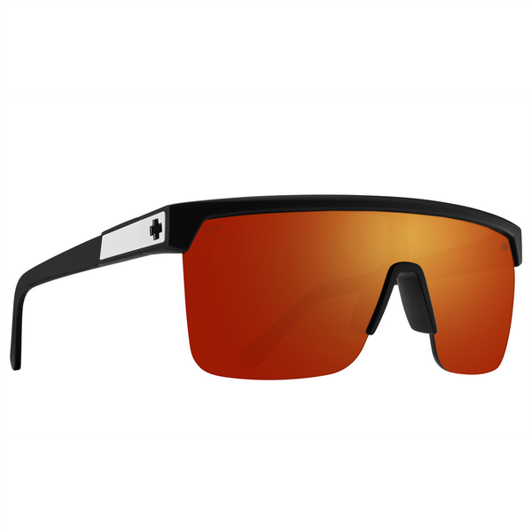 SPY OPTIC INC Flynn 5050 Matte Black Happy Boost Polar Orange Mirror