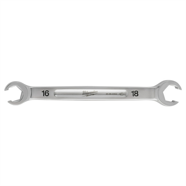 Milwaukee Tool 16mm X 18mm Double End Flare Nut Wrench