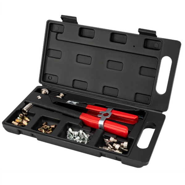 Performance Tool 49pc Threaded Insert Rivet Kit