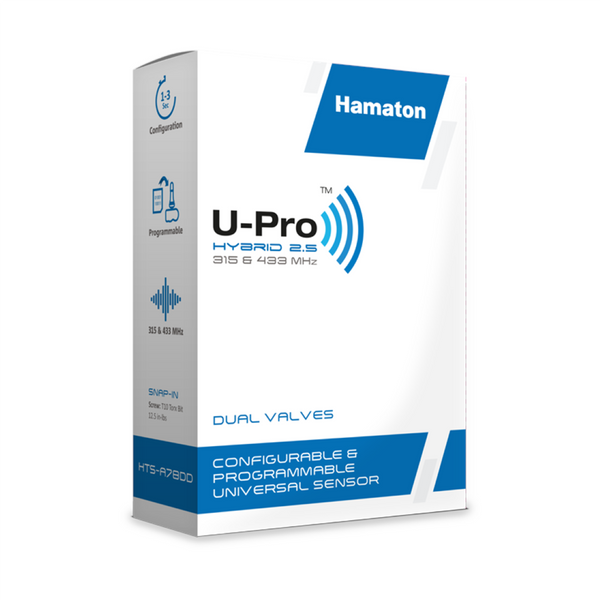 Hamaton HTS-A78DD - U-Pro Hybrid 2.5 Universal Sensor w/ Dual Valves