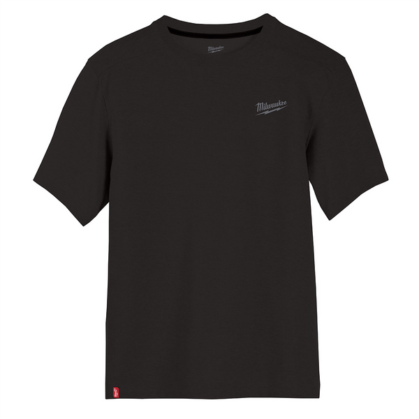 Milwaukee Tool HYBRID WORK TEE - SS BLACK M