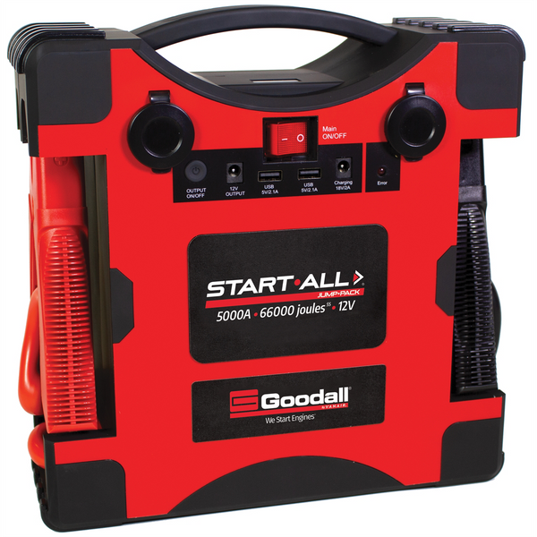 Goodall Manufacturing START���ALL Jump Pack 5,000 Amp 60000 Joules 5S 12V