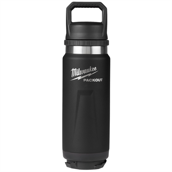 Milwaukee Tool PACKOUT 24oz Insulated Bottle with Chug Lid Milwaukee Tool PACKOUT 24oz Insulated Bottle with Chug Lid
