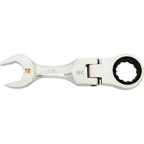 GearWrench 18MM 90T 12PT COMPACT STUBBY FLEX RW