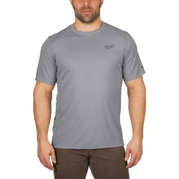 Milwaukee Tool Performance Shirt - SS - Gray L