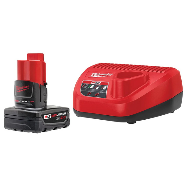 Milwaukee Tool M12 REDLITHIUM XC4.0 Starter Kit