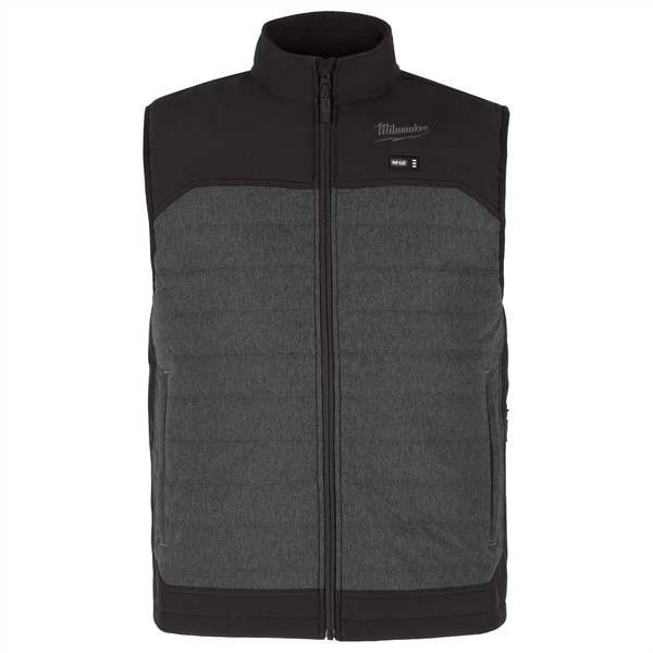 Milwaukee Tool M12 Heat Gray Axis Vest Kit 3X