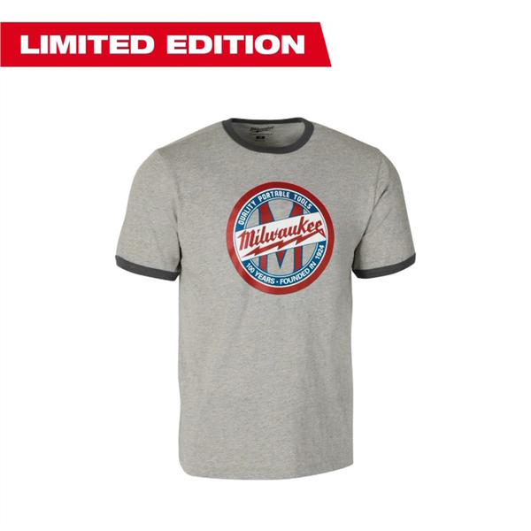 Milwaukee Tool Limited Edition 100th Anniversary: 1924 Work Shirt Gray 3X