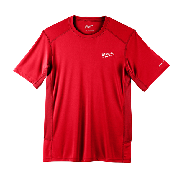 Milwaukee Tool WORKSKIN LIGHT SS SHIRT - RED L