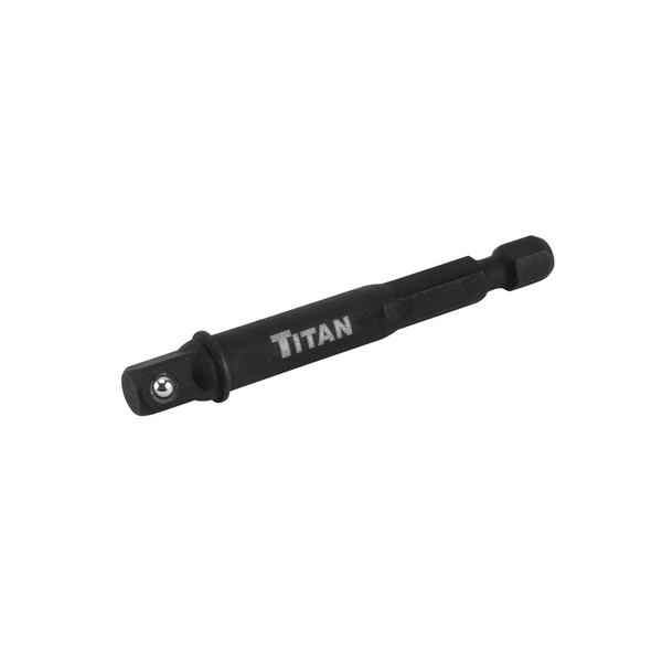 Titan 10 pk. 1/4 in. Dr. 2-1/2 in. Socket Adapter