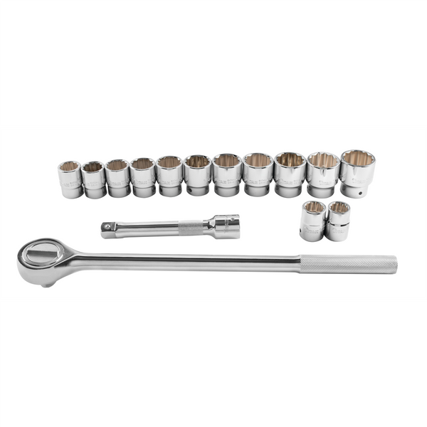 Titan 15 pc. 3/4 in. Drive 12 pt. SAE Socket Set