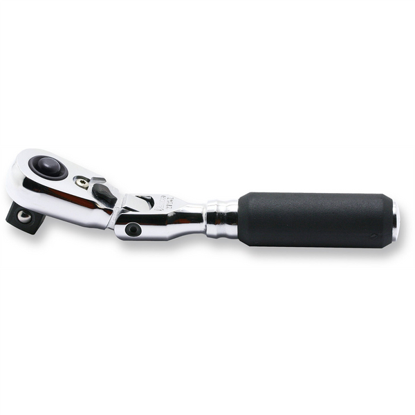 Ko-ken USA 1/4" Body 3/8" Sq. Dr. Ratchet Handle 72 teeth Flexible Head Length 114mm Quick Release Z-series