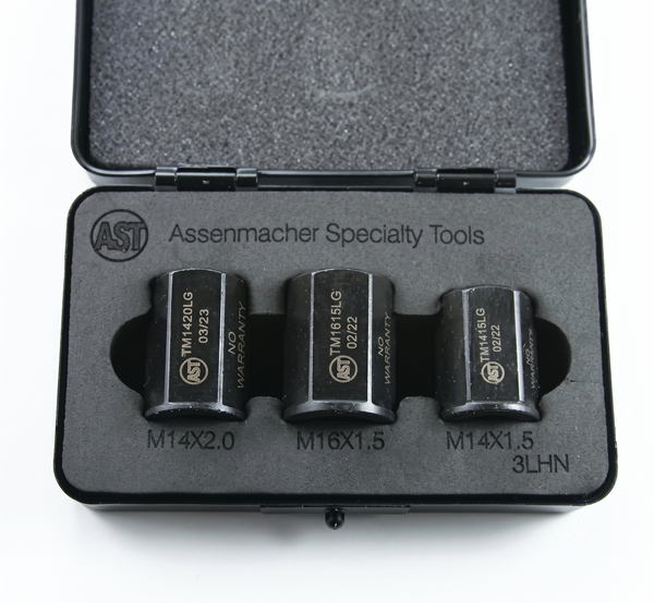 Assenmacher 3 Piece Long Hammer Nut Set