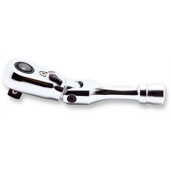 Ko-ken USA 3/8" Sq.Dr. Ratchet Handle 72 teeth Short, Flexible Head Length 100mm Quick Release Z-series