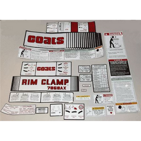 Bimecc USA COATS 12-Piece Decal Sticker Kit #7060