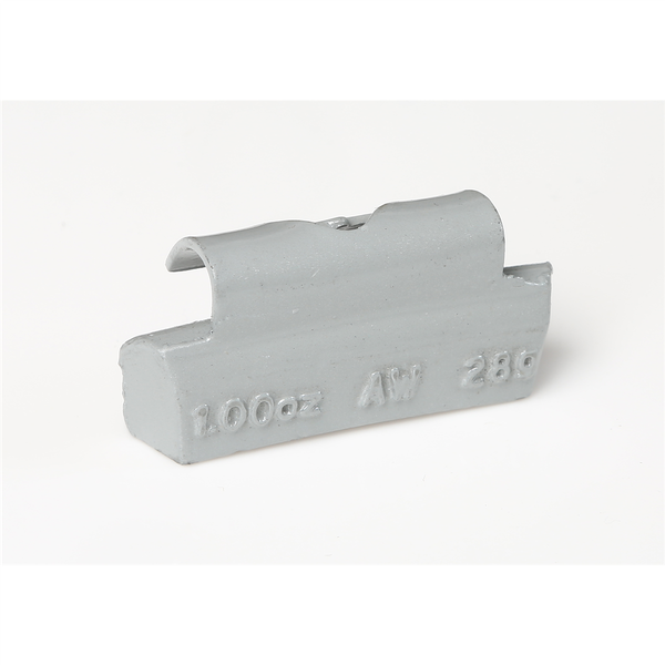 Plombco 0.25 oz AW style Plasteel clip-on weight