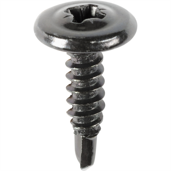 AUVECO TYPE 1A DRIVE RD WS HD TEKS TAP SCREW M4.2 X 16MM BLACK