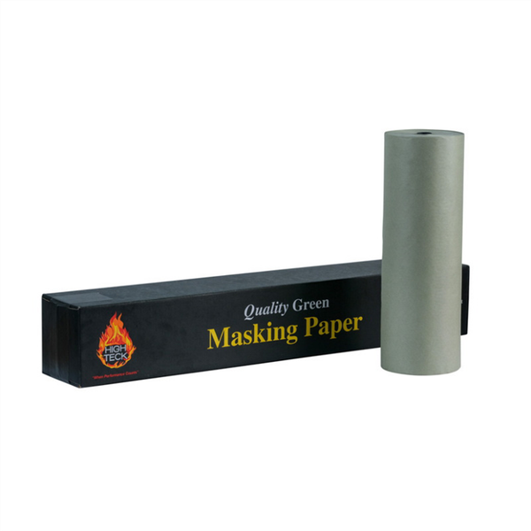 High Teck Products MP140G-24 Masking Paper, 24 in W x 400 ft L, Green, 35 lb Basis