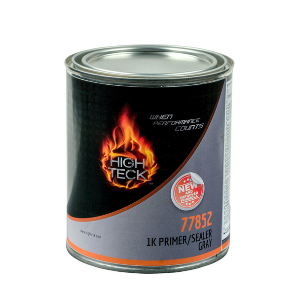 High Teck Products 77852-4 50 State Compliant 1K Primer/Sealer, 1 qt, Gray, 4.60 lb/gal VOC