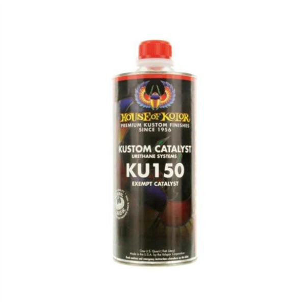 House Of Kolor KU150-Q00 Exempt Catalyst, 1 qt Can, Liquid, Use With: Urethane Enamel Kandys