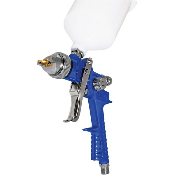 AES Industries 507-1.4 507 HVLP Gravity Feed Spray Gun with Cup, 1.4 mm, 600 mL Cup