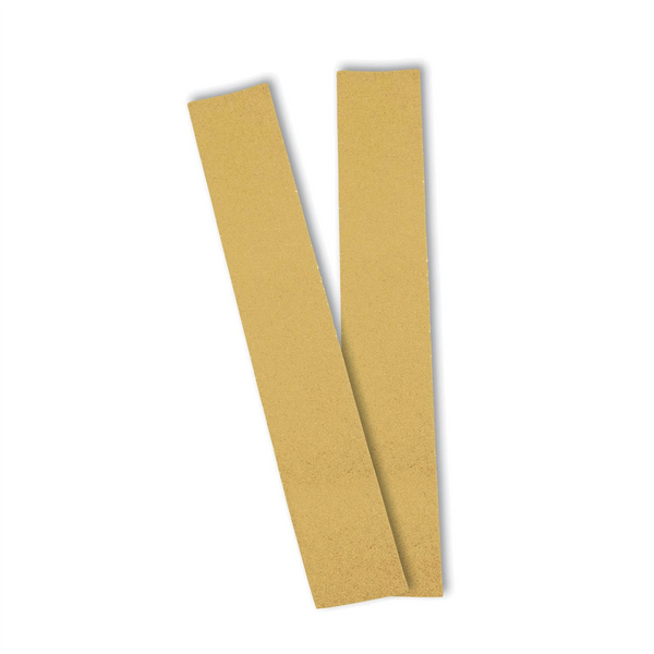 Mirka Abrasives Bulldog Gold 23364120RP 23 Series Semi-Open Coated File Sheet with Liner, 2-3/4 in W x 16-1/2 in L, P120 Grit