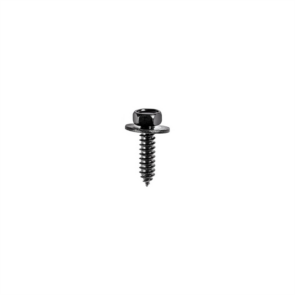 AUVECO 12339 Hex Head Sems A/AB Point Tapping Screw, M6.3 x 1.81 mm Screw x 25 mm L, Phosphate