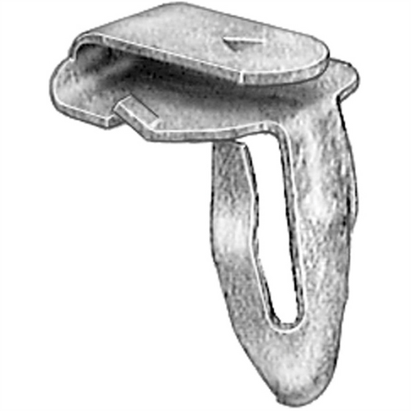 AUVECO 12134 Trim Panel Fastener, 5/16 in Hole, Zinc