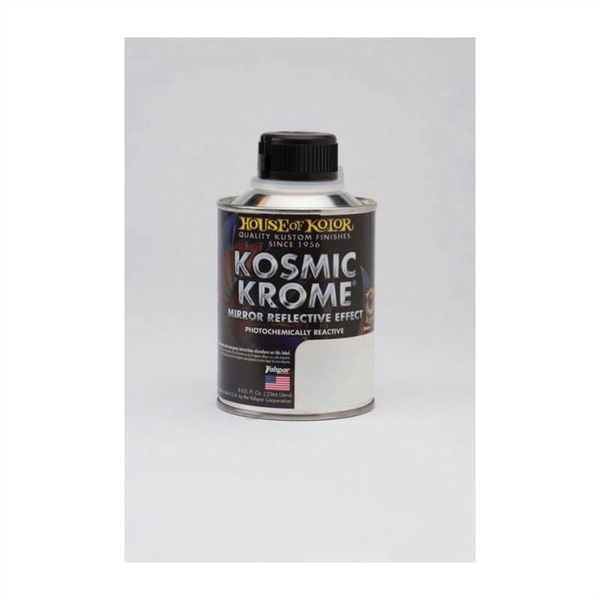 House Of Kolor Kosmic Krome MC00-C01 Mirror Reflective Effect Universal Basecoat, 1/2 pt Can, Metallic