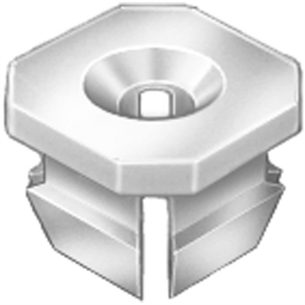 AUVECO #8/#6 SCREW NYLON NUT  - GM