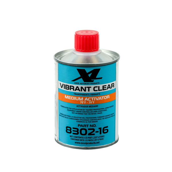 Excel Auto Body Products MEDIUM ACTIVATOR FOR VIBRANT CLEAR Excel Auto Body Products MEDIUM ACTIVATOR FOR VIBRANT CLEAR