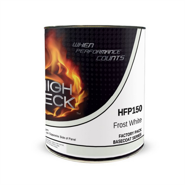 High Teck Products HFP150-4 Series HFP National Rule Urethane Basecoat, 1 qt, Frost White, 6.8 lb/gal VOC