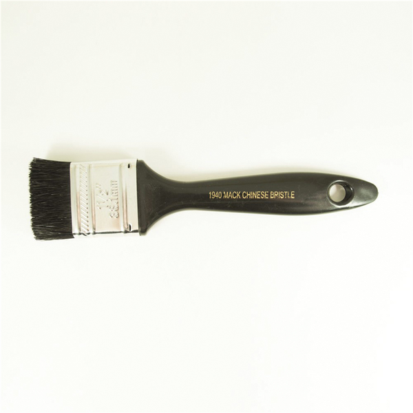 Mack Brushes 1940 Chinese Bristle Brush, 1-1/2 in, Plastic Handle