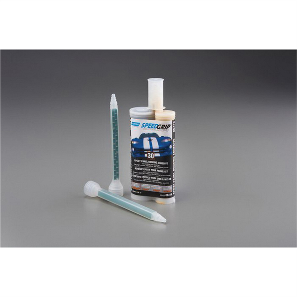 Norton Speed Grip 06418 2-Part Panel Bonding Adhesive, 220 mL Cartridge, Tan, Liquid