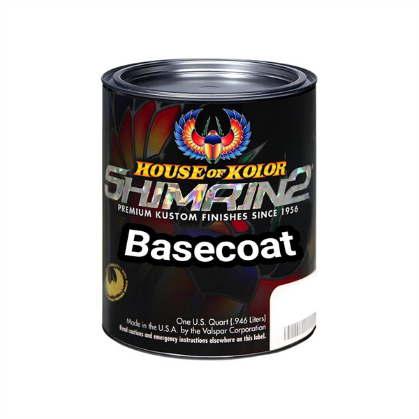 House Of Kolor SHIMRIN2 S2-SG07-Q01 Solid Graphic Series Universal Basecoat, 1 qt Can, HS Orange