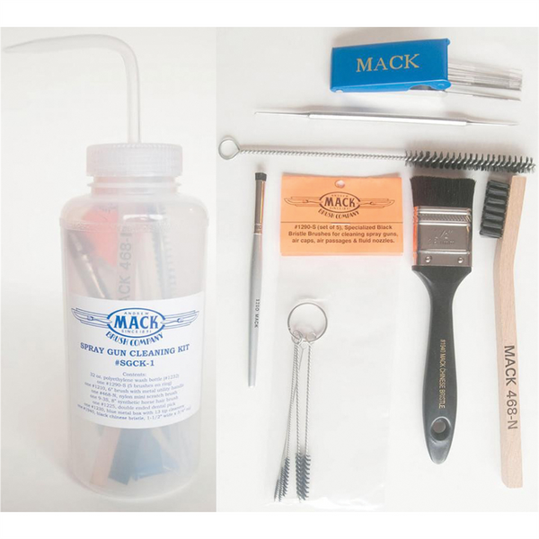 Mack Brushes SGCK-1 11-Piece Spray Gun Cleaning Kit