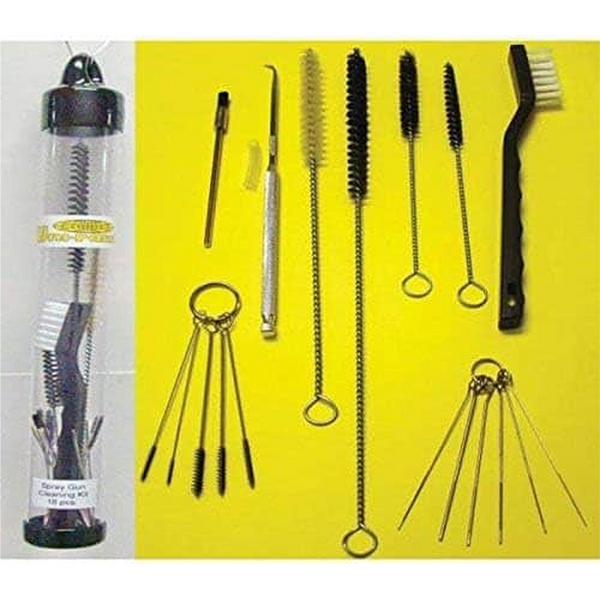 UNI-RAM KIT-GCTOOLS 18-Piece Spray Gun Cleaning Kit