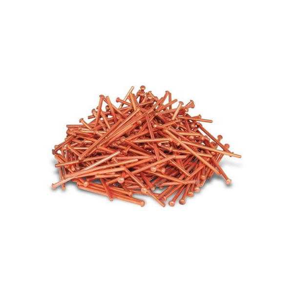AES Industries 2200 Welding Stud, 2 mm Dia x 2 in L, Copper-Coated