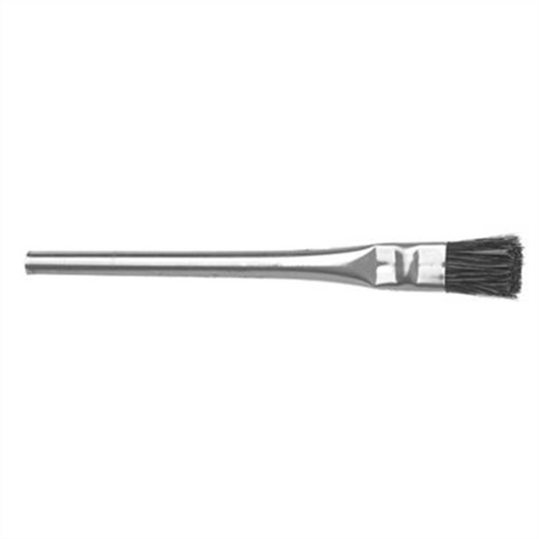 AUVECO 15795 Acid Brush, 6 in OAL, 1/2 in W x 13/16 in Trim, Horse Hair, Tin Handle