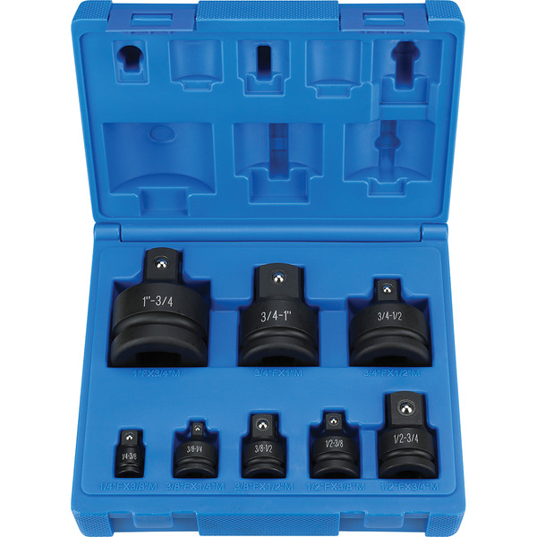 Grey Pneumatic 8 Pc. Adapter Set