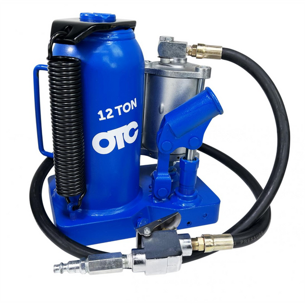 OTC ROBINAIR BOSCH - ACH BT12P 12-Ton Air Assisted Bottle Jack