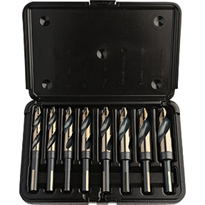 KNKUT 8KK12SP 8 Piece Step Point 1/2 Reduced Shank Drill Bit