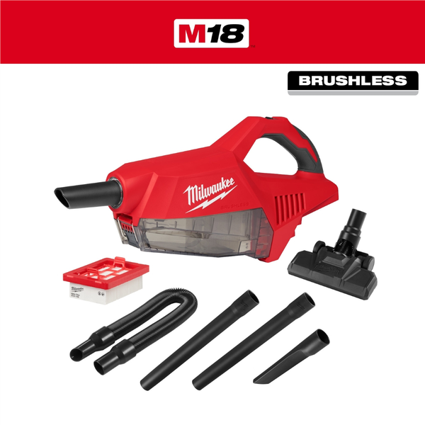 MILWAUKEE ELECTRIC TOOL - ACH 0892-20 M18 Brushless Handheld Vacuum