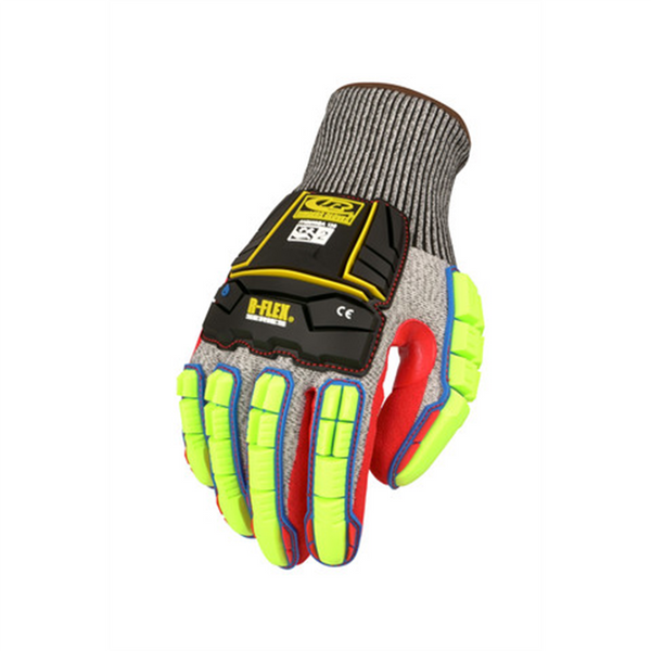 Ringers Gloves RG065T-08 065 R-Flex Impact Nitrile - Light Duty Impact Glove, Full Flexibility, Small