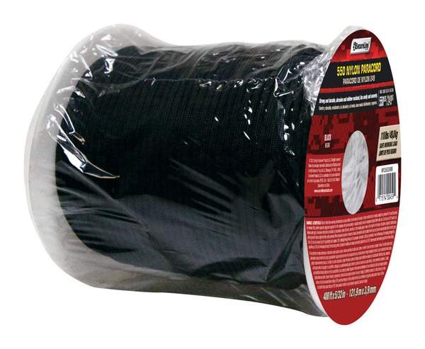550 PARACRD BLK5/32X400