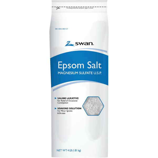 EPSOM SALT 4LB BAG