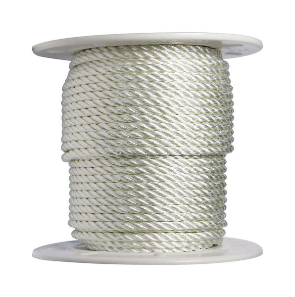 ROPE TW NYL WHT 3/8X400