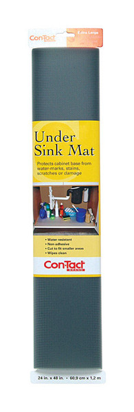 UNDRSINK MAT 24X4GRAY